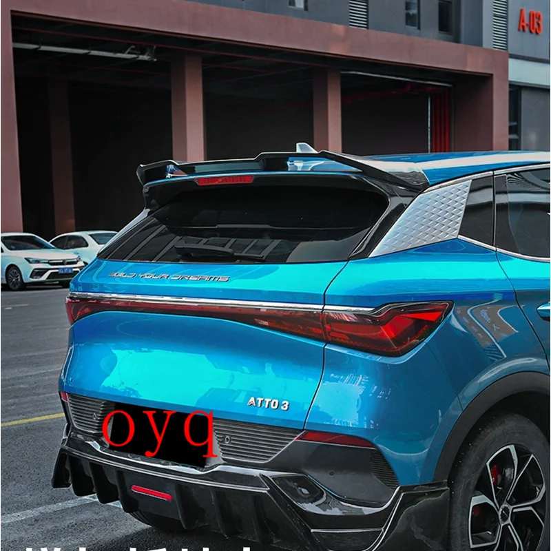 

For BYD Atto 3 ATTO3 /PLUS 2022 High Quality ABS Plastic Rear Roof Spoiler Wing Trunk Lip Boot Cover Car Styling