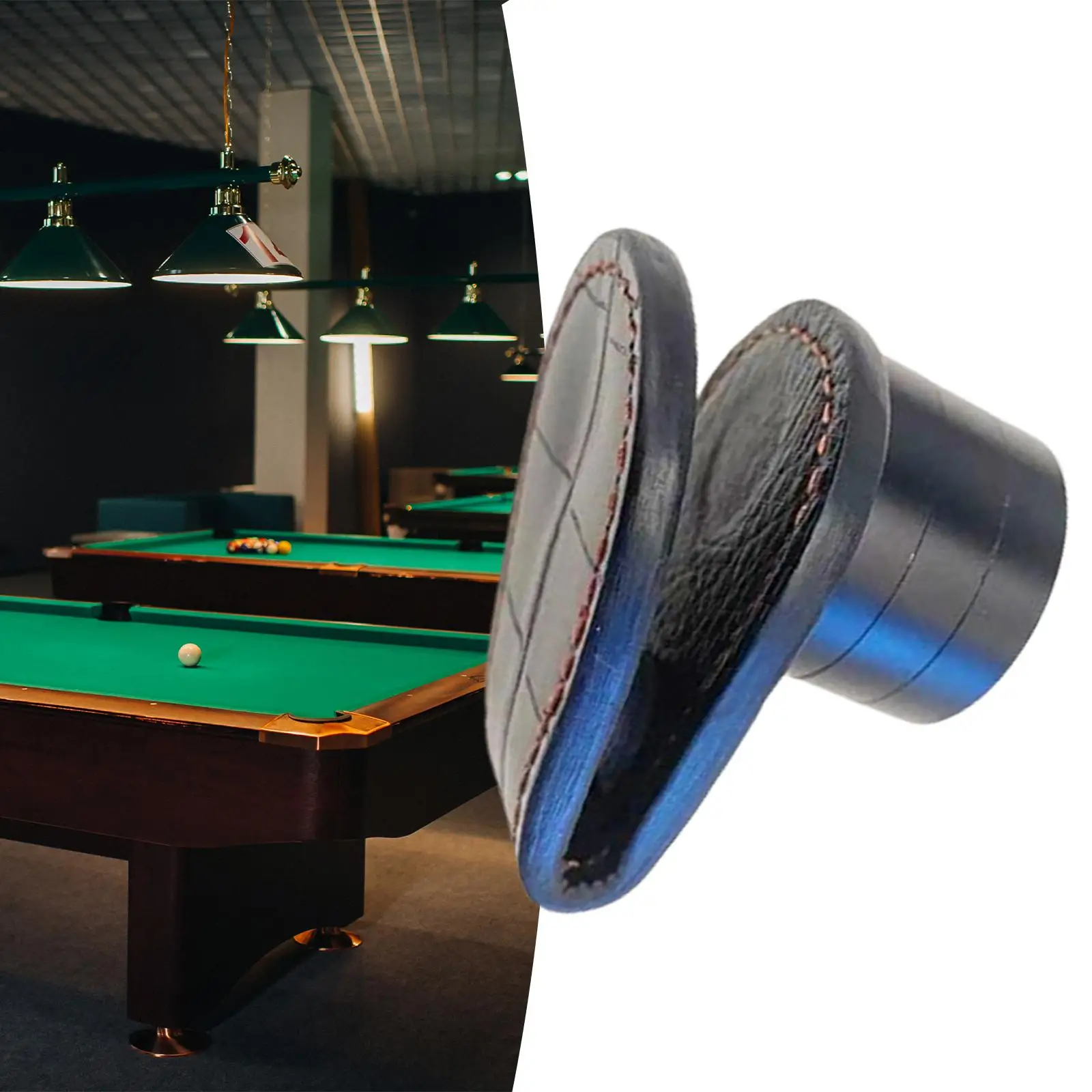 Biljartkrijthouder Biljartaccessoires Praktisch Lichtgewicht Snooker Gereedschapsaccessoire Magnetische zwembadkrijthouder Zakclip