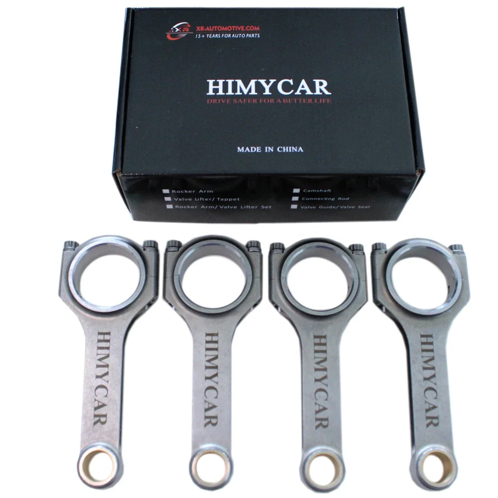 

Popular Hot sell HIMYCAR AUTO ENGINE PARTS FORGED H-BEAM CONNECTING ROD FIT HONDA PRELUDE 2.2L DOHC/VTEC H22 H22A H22A1 H22A4 SE