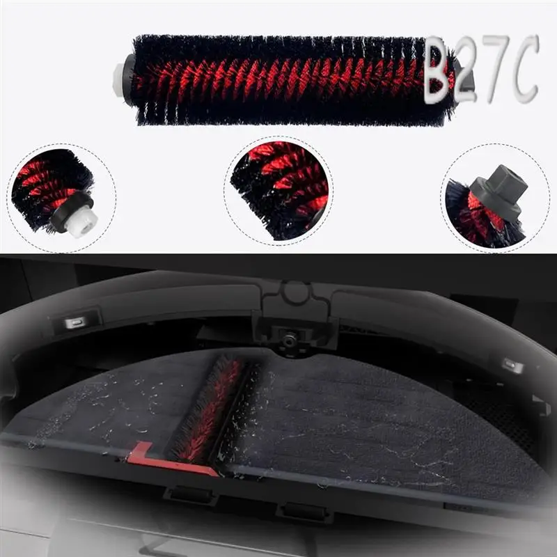 

For Roborock S8 S8 Pro Ultra S8+ Spare Parts Main Side Brushes Mop Cloths HEPA Filters Dust Bags Replacement Parts-B27C