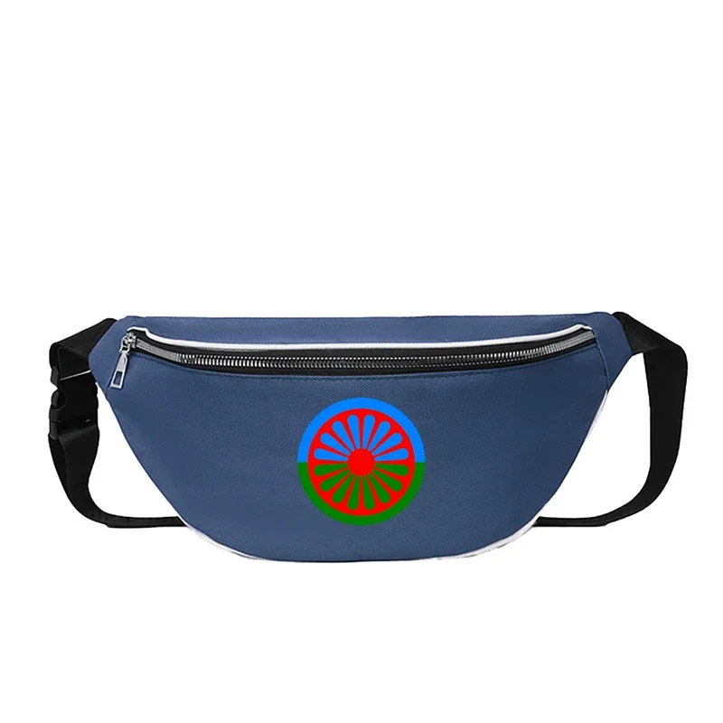 Marsupio Rom Gypsy Of The Romani People Borsa a tracolla da viaggio Borsa a tracolla sportiva casual moda Supporto personalizzato YB-135