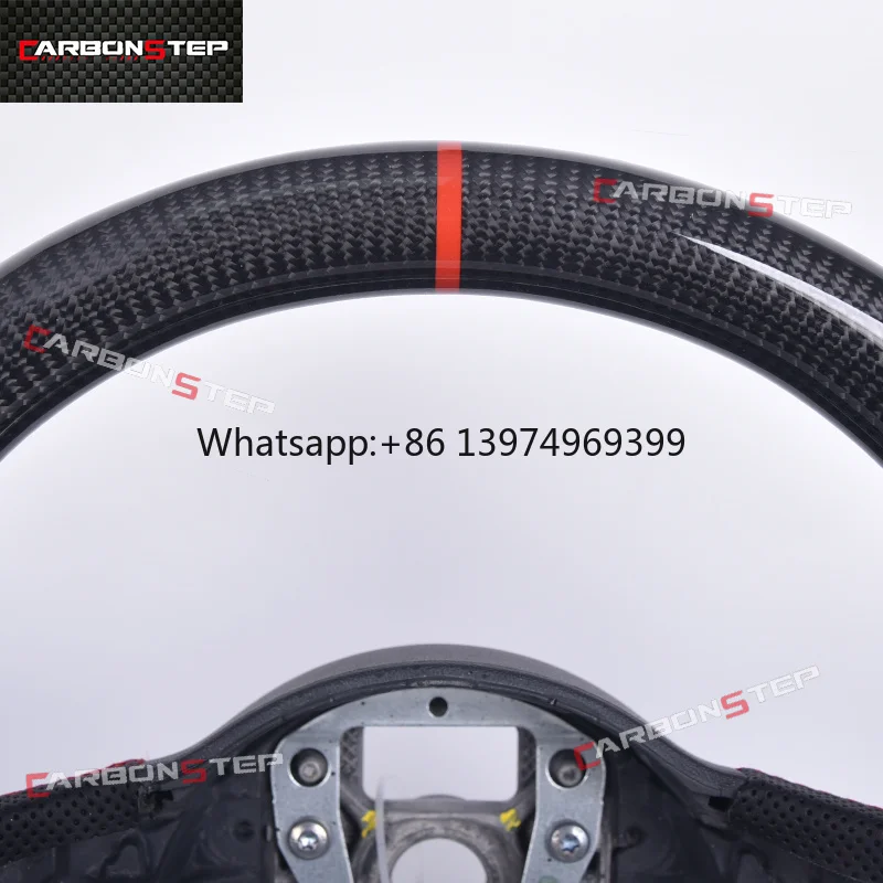 Low Price Carbon Fiber Steering Wheel in Stock for Audi Q5 Q7 A6 C6 Q8 SQ5 Q3 TTS TT MK2 A8 S5 A3
