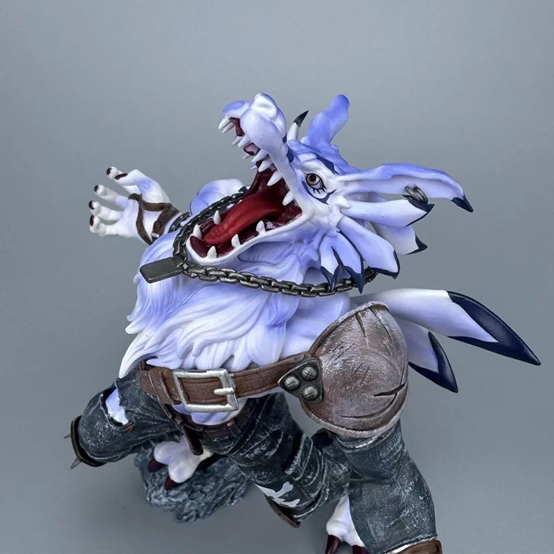 Digimon Were Garurumon Action Figure Toys Anime Pokemon Figuras 22cm Manga Figurine Model Ornament Birthday Gift for Children