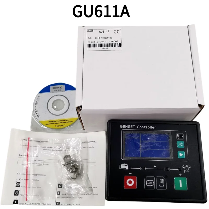 

GU611A Original Harsen Controller GU611A Automatic Failure Monitor Genset Controller Gu611A Harsen Intelligent Controller