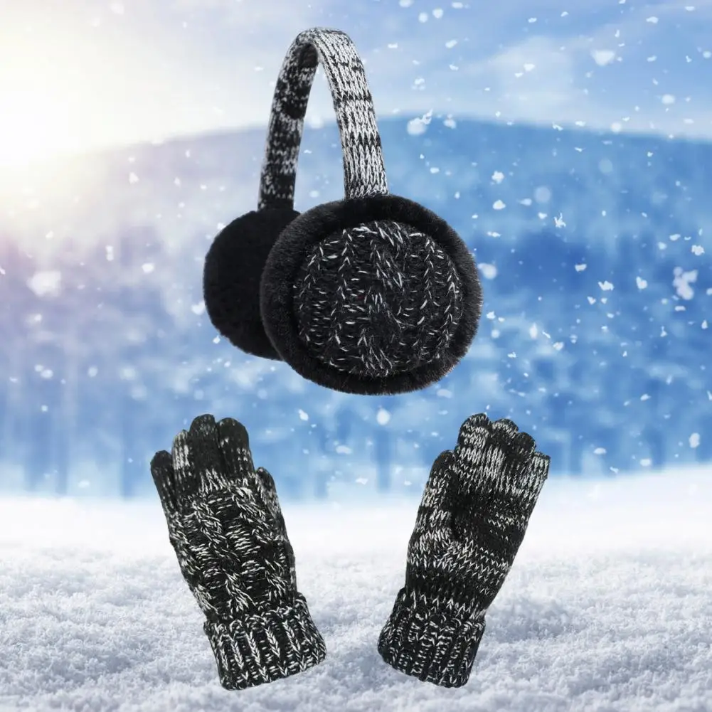 قابل للتعديل عقال غطاء للأذنين الاطفال الشتاء غطاء للأذنين مجموعة للأنشطة الخارجية سميكة أفخم تدفئة الأذن ل 2-12 للأطفال