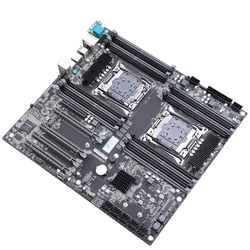 HUANANZHI X10X99 16D Dual CPU Server Motherboard Set LGA 2011-3 DDR4 ECC RAM Support NVME M.2 SATA3.0 USB3.0
