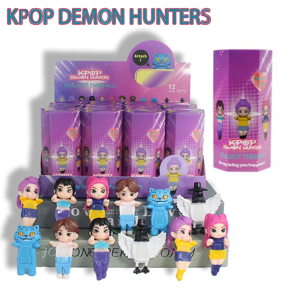 11cm Hot Selling K pop Demon Hunters Blind Box Series Anime Figures Ornaments Dolls Fans Children Gift Random Blind Box Toys