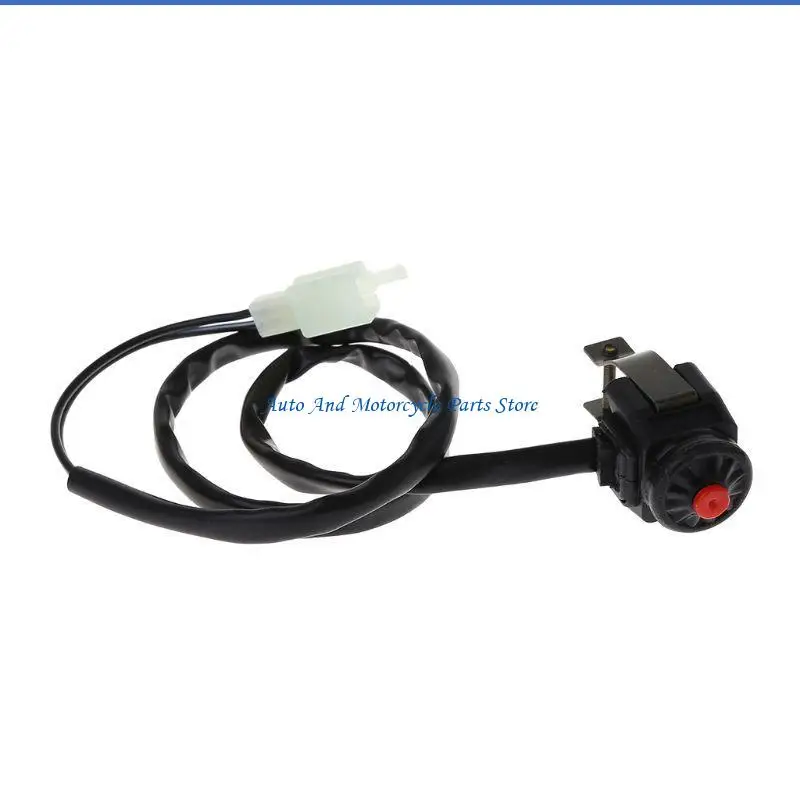 P9FD ATV Motorcycle Engine Motor Stop Switch 22mm Handlebar Horn Switch Button