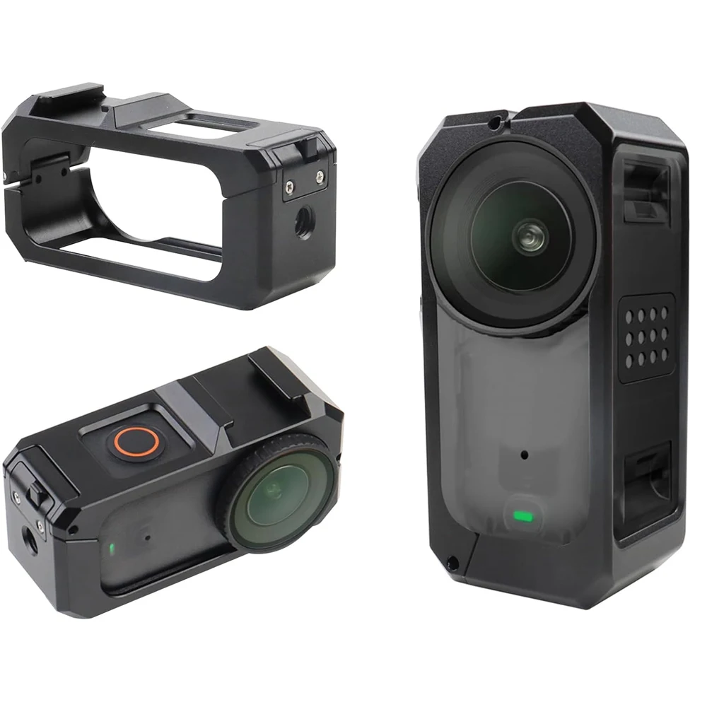 

Protective Frame for DJI Osmo Nano, Aluminum Protective Frame Cage Camera Bezel Magnetic Quick Release Interface Protective Case