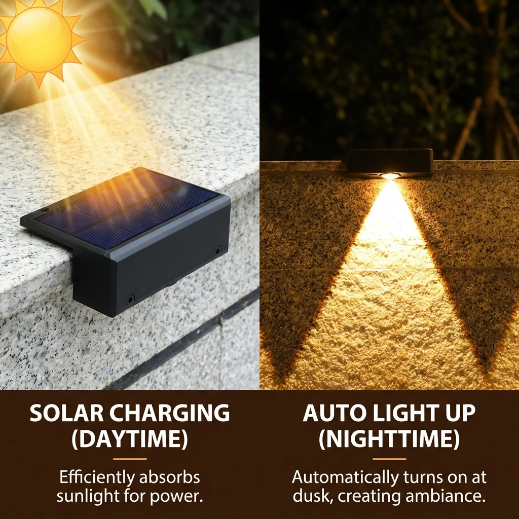 Luces Solares para Exteriores - Outdoor Lighting On Fence reseña y precio