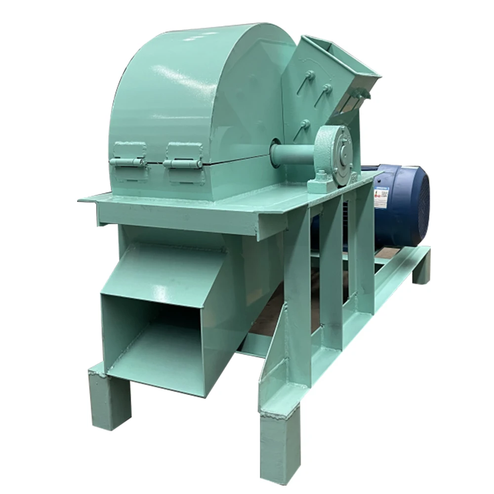 Garden Tree Branch Wood Sawdust Crusher Cutter Grinder Wood Chipping Grinding Machine Wood Chipper Shredder Machine 1000kg/h
