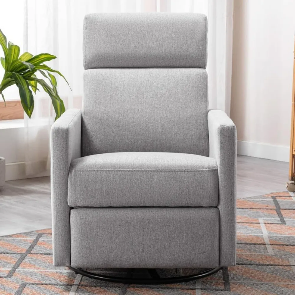

Modern Accent Chair Fabric Recliner Chair Mid-Century Recliner Adjustable Single Recliner Sofa Lazy Sofa Chair Ergonomic Design