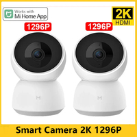 Smart Camera 2K 1296P HD 360 Angle WiFi Night Vision Webcam Video IP Camera Baby Security Monitor for Xiaomi Mihome APP