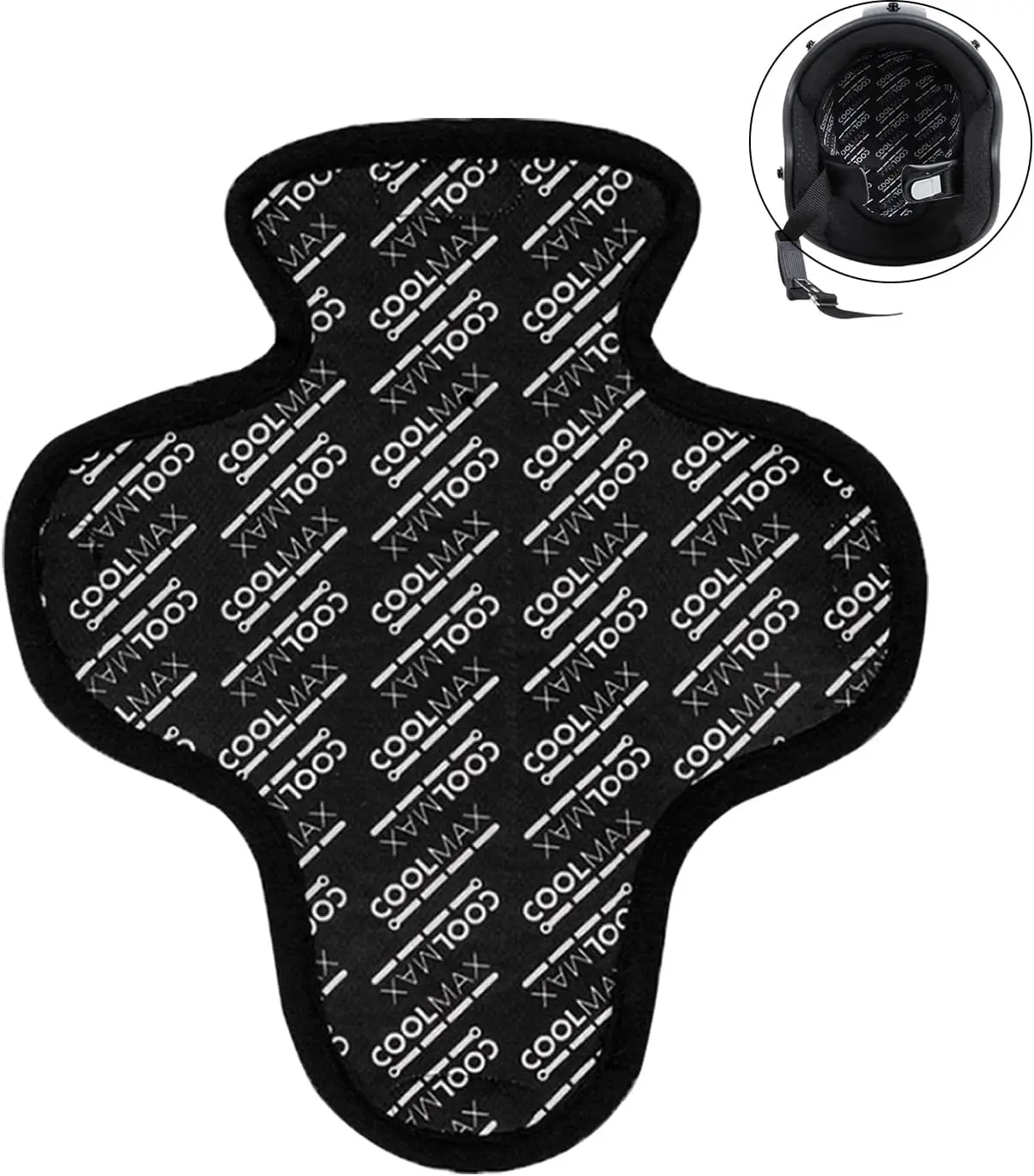 

Motorcycle Helmet Insert Liner Cap Cushion Pad Quick-drying Breathable Sweat Wicking Helmet Insulation Lining Pad