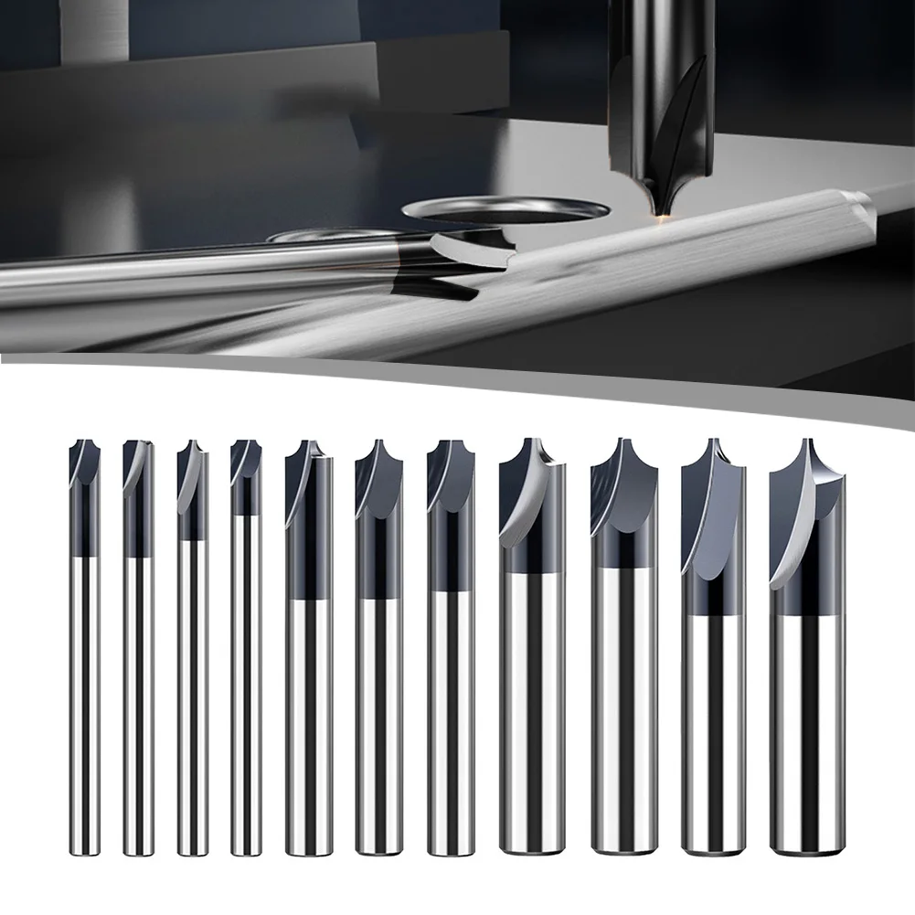 

Carbide Milling Cutter Power Tools Accessories Router Bits 50-75 Mm Length TiCN Coated Carbide Prolonged Use Practical