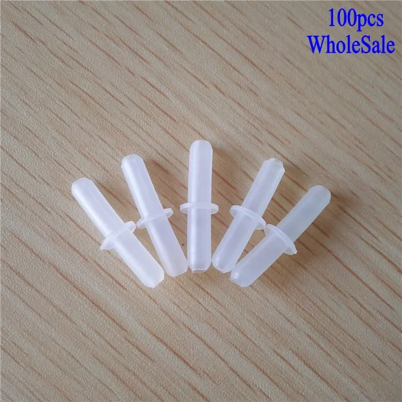 100 Pcs 2-Way Plastic Air Line Tubing Joints Connectors Aquarium Fish Tank Products