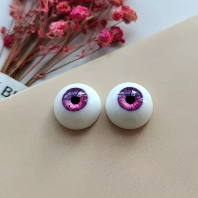 12/14/16/18mm Doll's Eyes for 1/3 1/4 1/6 Bjd Doll Fashion Plaster Eyeball Diy Girl Toys Dress Up Play House Doll Accessories