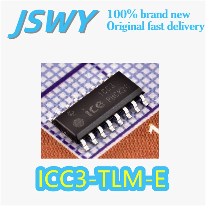 

(1/5 pieces) ICC3-TLM-E Original Silk-Screen ICC3 SOP-16 Package Automotive-Grade Control Chip Electronics In Stock