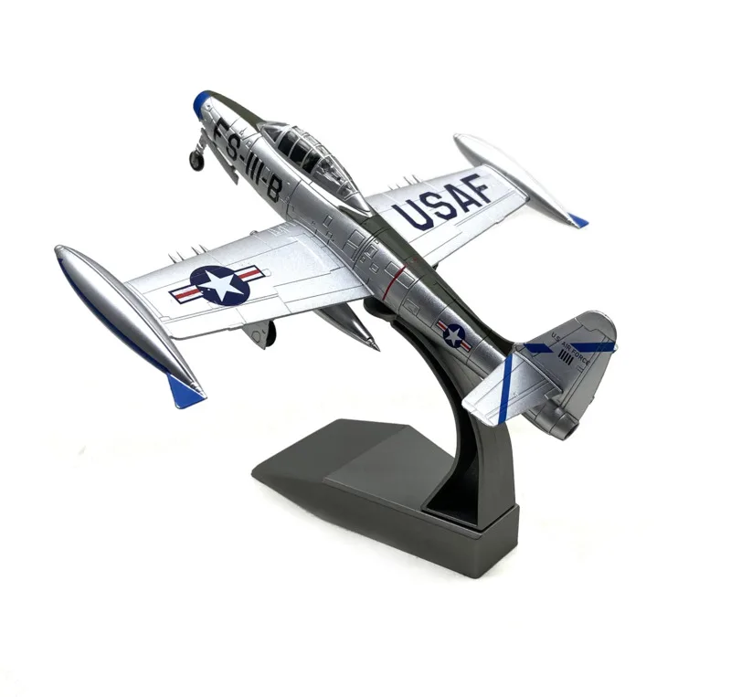 

1/72 New Arrival Special Price Diecast Alloy US Jet Fighter F-84 Model Furniture Display Collection Toys For Children