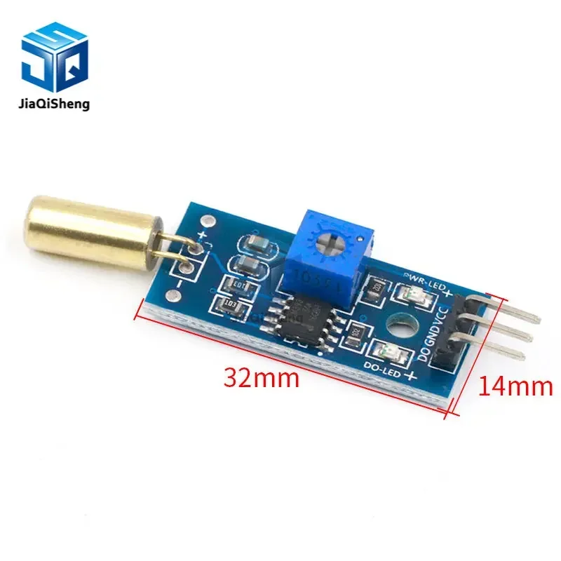 1PCS Golden SW520D SW-520D Angle sensor module Ball switch Tilt sensor module