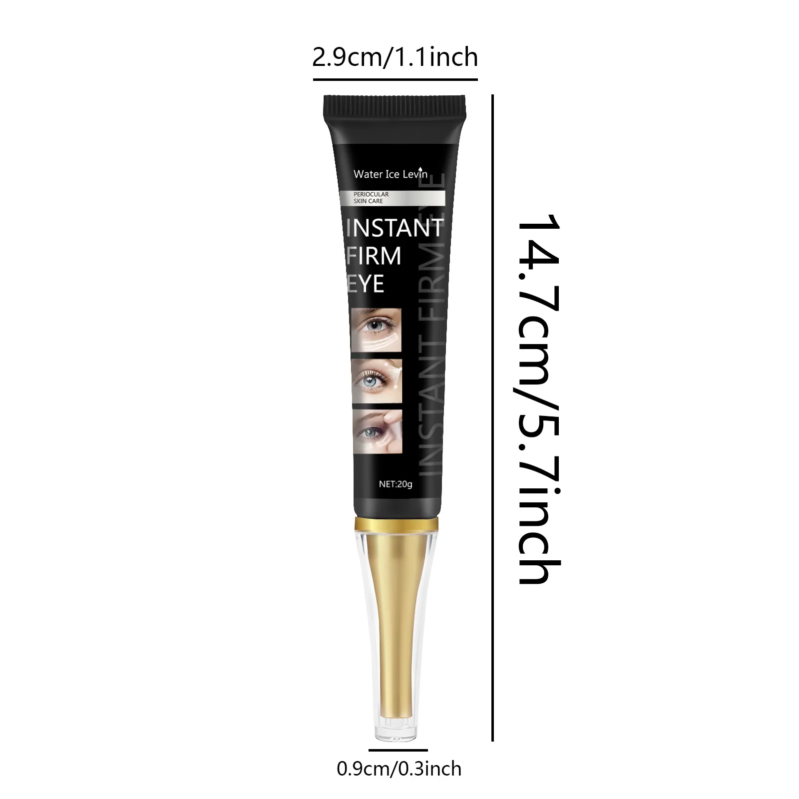 딥 모이스춰라이징 크림, 남성과 여성을 위한 퍼밍 아이, 리프팅 및 브라이트닝, 빠른 흡수 및 끈적임 없음, 모든 피부 타입에 적합