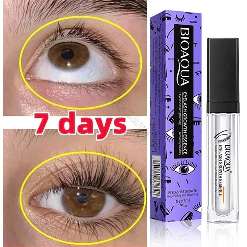 

7 Days Fast Eyelash Growth Serum Natural Curl Slender Thick Eyelash Growth Solution Eyelash Lift Lengthening Cosmetics Products