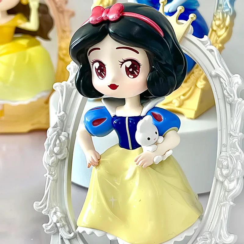 Disney Blind Box Cute Princess Chase A Dream Series Figurki akcji z anime Niespodzianka Zgadnij Pudełko Model kolekcjonerski Zabawki Ozdoba Prezent