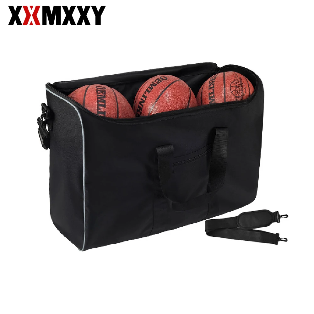 

Сумка-переноска для баскетбольных мячей (на 6 штук), волейбольная сумка, футбольная сумка для командных тренировок и игр.