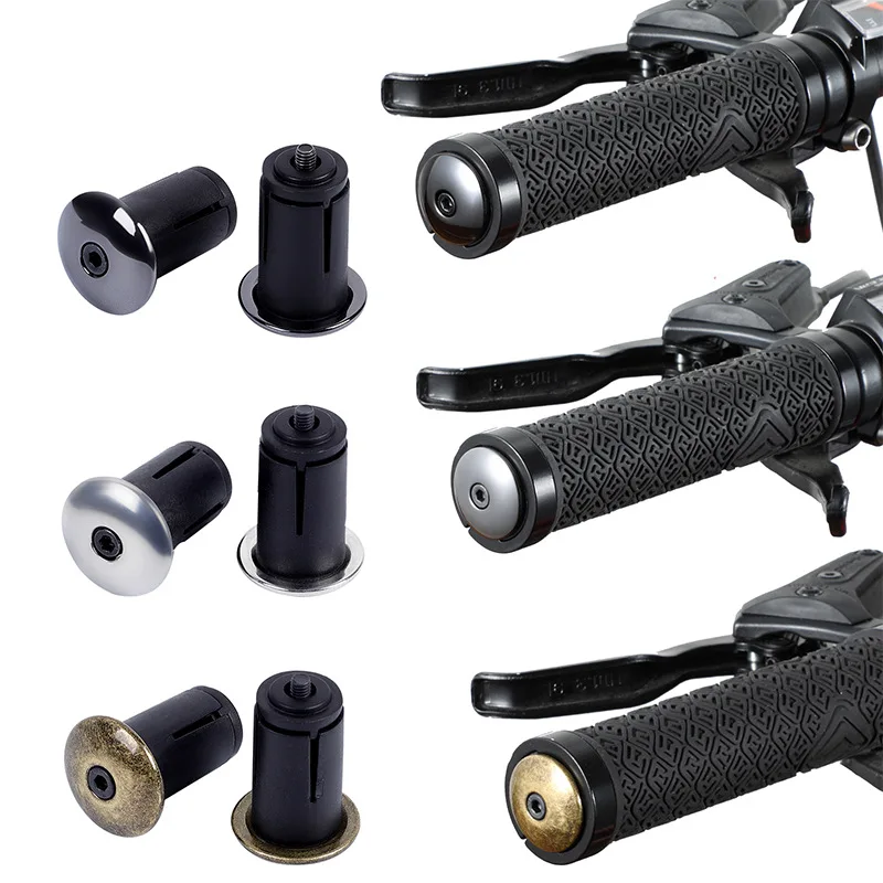 

1Pair Bike Handlebar End Plug Bicycle Grip Plugs Handle Bar End Cap MTB Road Bike Bar End Plugs for Handlebar Grip Accessories