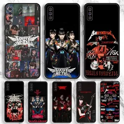 BABYMETAL Rock Band Phone Case For Samsung Galaxy A13,A21s,A22,A31,A32,A52,A53,A71,A80,A91 Soft Black Phone Cover