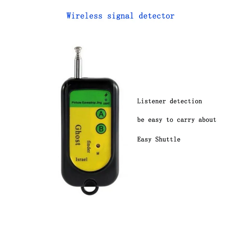 

Anti Camera Spoofing Cheating Eavesdropping Detection Ghost Wireless Signal Detector Radio Wave Broadband High Sensitivity