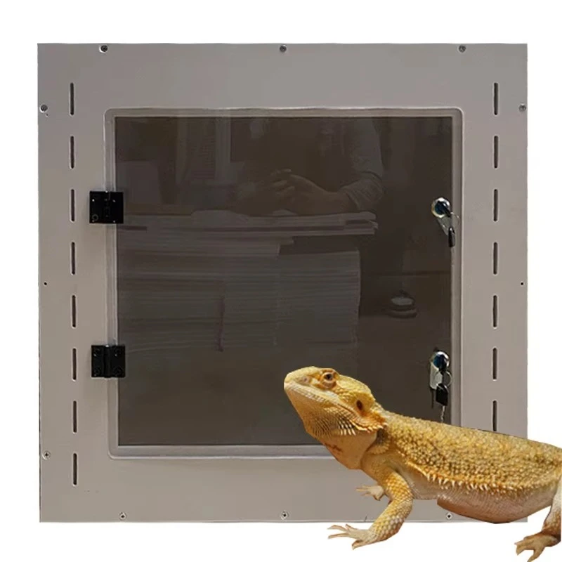 террариум для рептилий Flat Packaging PVC Reptile Container, Snake Gecko Lizard Tarantula Bearded Dragon Reptile Shell, Pet Carr