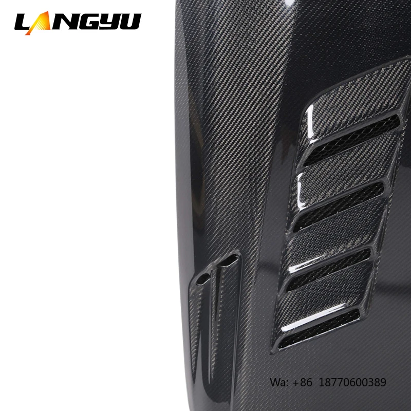 2013-2018 Car Exterior Accessories Vorsteine Style Carbon Fiber Hood for Mercedes-Benz a Class W176 Engine Bonnet view 5