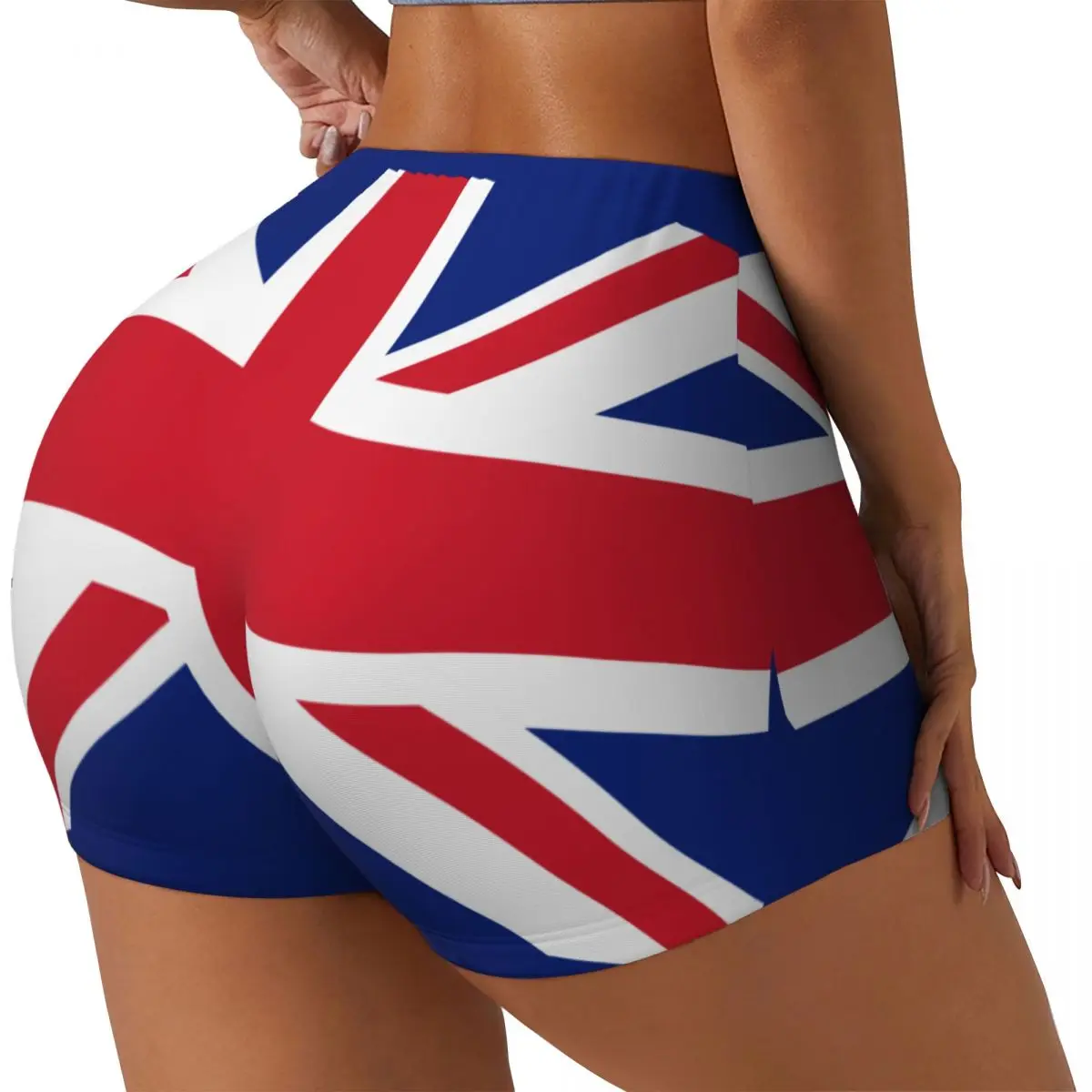 

Women Yoga Shorts United Kingdom Flag Workout Shorts Fitness quick-dry Ladies Yoga Gym Running Short Pants Sportswear