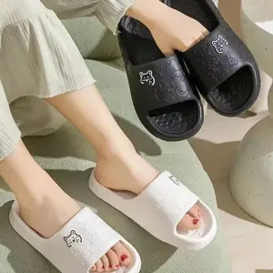 النساء الصيف إيفا النعال الحمام داخلي غير قابل للانزلاق لينة واسعة الراحة زوجين النعال للجنسين في الهواء الطلق الشاطئ شبشب يتخبط الشرائح الذكور أفضل 10 أحذية نسائية مريحة للمبيعات - رقم 4