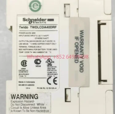 

New TWDLCDA40DRF PLC controller