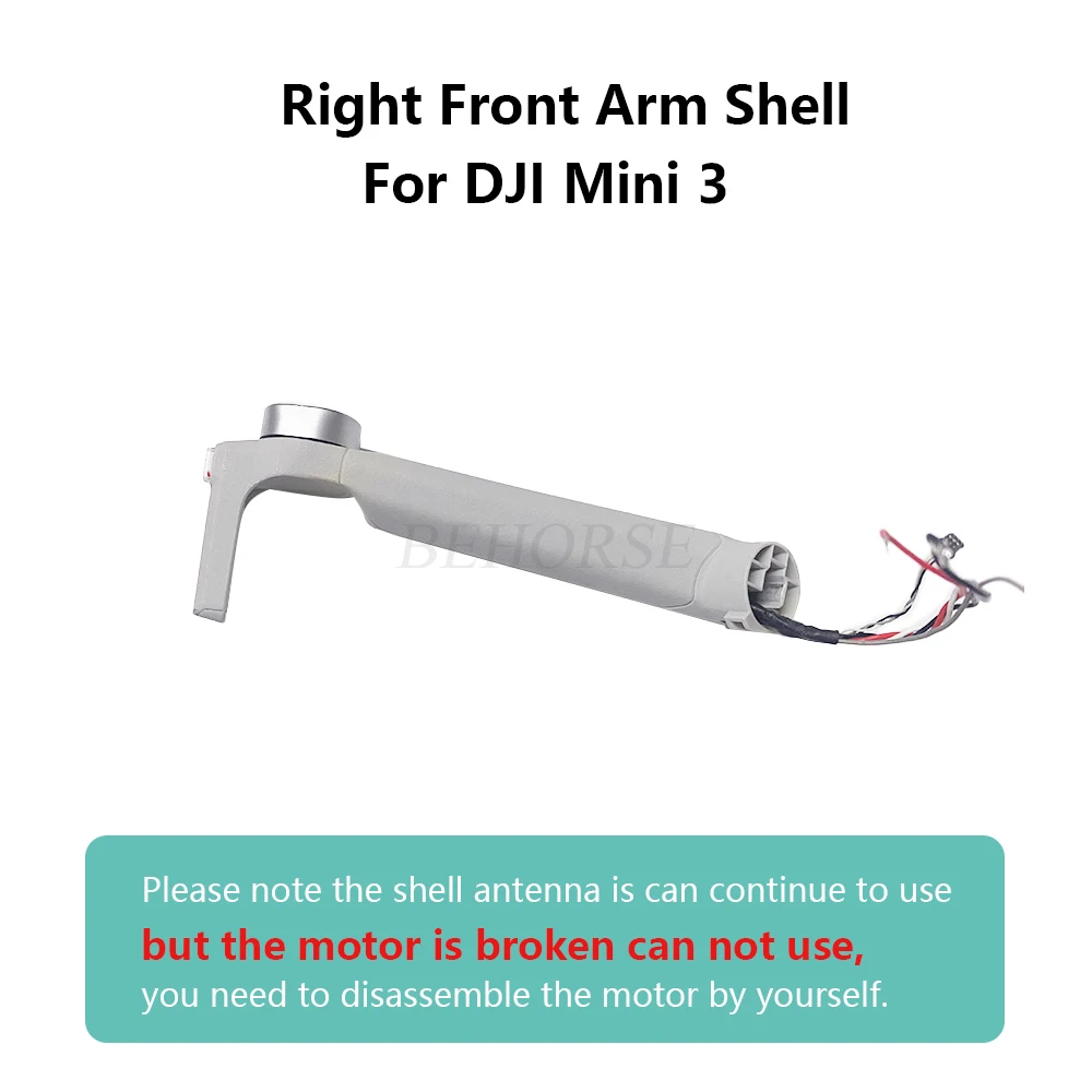 Ersatzteile Arm schale für dji mini 3 pro ohne Motor vorne hinten links rechts Arm für dji mini 3 Drohnen zubehör