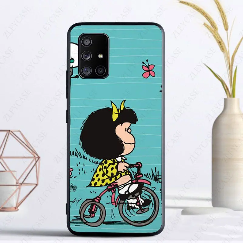 Coque Mafalda Phone Cover For samsung Galaxy A14 A53 A13 A12 A21S A30S A40 A22 A23 A32 A34 A50 A51 A52S A54 A70 A71 A73 5G cases