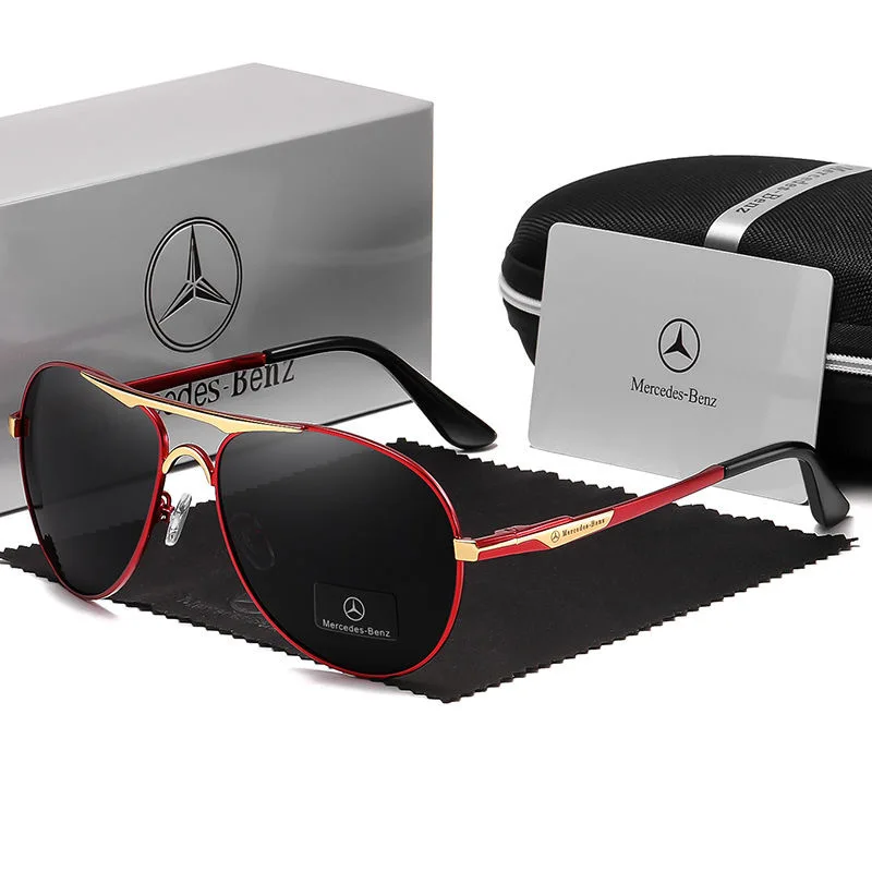 

Car High-End Popular Polarized Sunglasses Anti Glare Goggles Mercedes Benz A B C E S Class GLA GLB GLC GLK GLS SLK ML SL GL Vito