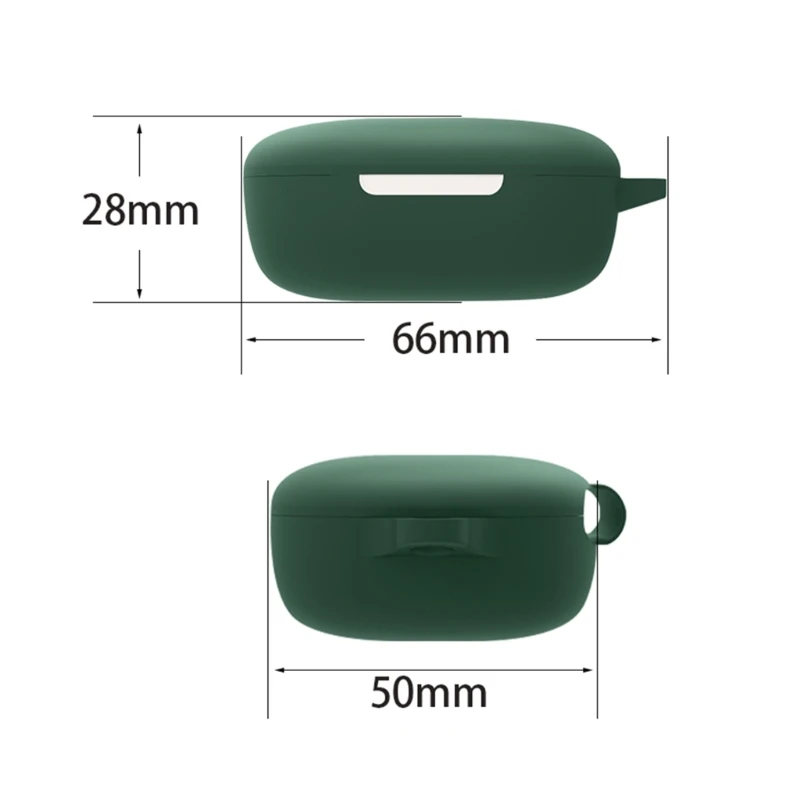 Silicone Protective Case for Xiaomi Air 3 SE Wireless Headphone Protector Case Cover Shell Housing Anti-dust Sleeve