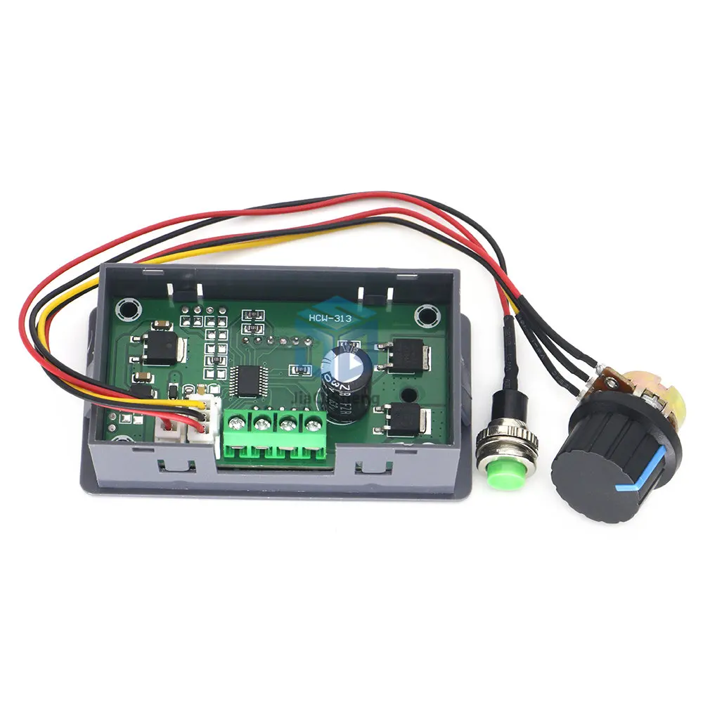 DC 6V 12V 24V 5A Adjustable PWM DC Motor Speed Controller CCM5D Digital Display Regulator LED Motor Controller Speed Regulator