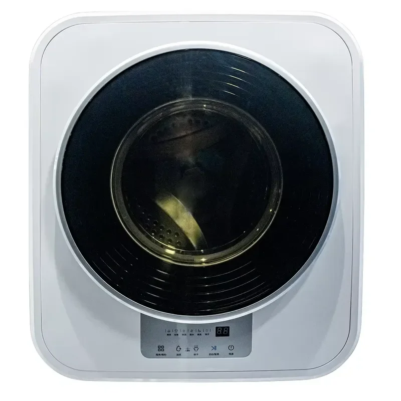 3J WM RV Automatic Washing Machine with Drying Function Compact Portable Washer Dryer Combo for Caravan Camping Travel Use