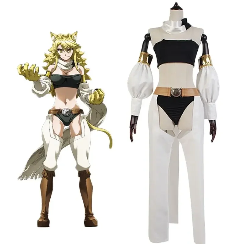 

Akame ga Kill Night Raid Leone Cosplay Costume Custom Made Sexy Halloween Costume