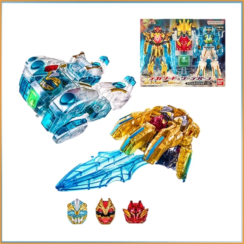 

Bandai No 1 Sentai Gozyuger Dx Shouken Sword & Tokasod, рукавицы белого медведя, набор прозрачных цветов, реквизит для косплея, игрушка в подарок