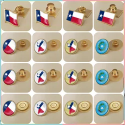 Texas of United States America Flag Lapel Pins Brooches Badges