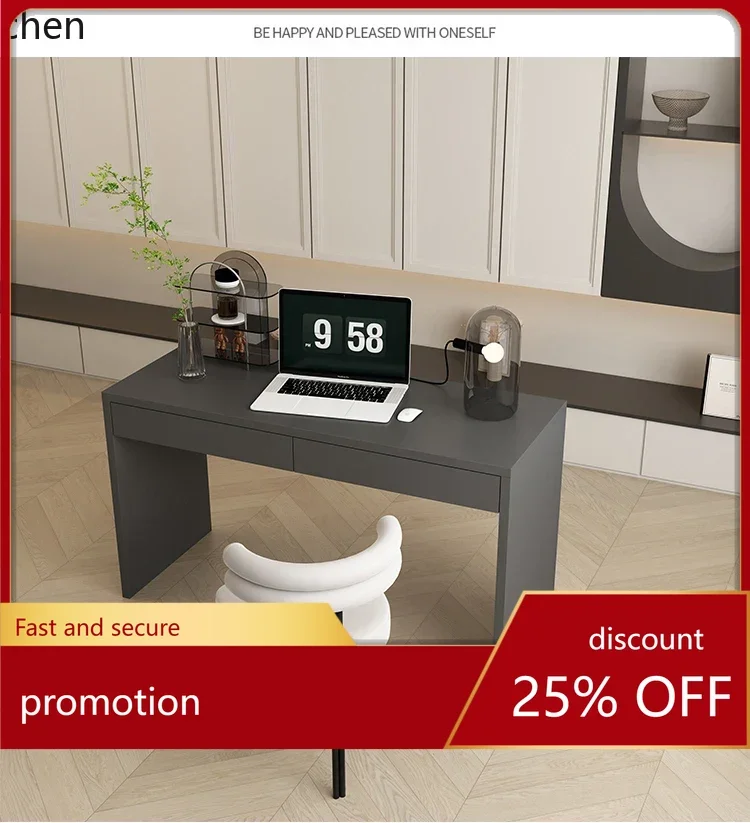ZML Minimalist Desk Modern Study Home Desk Computer Desk Multifunctional Living Room Workbench