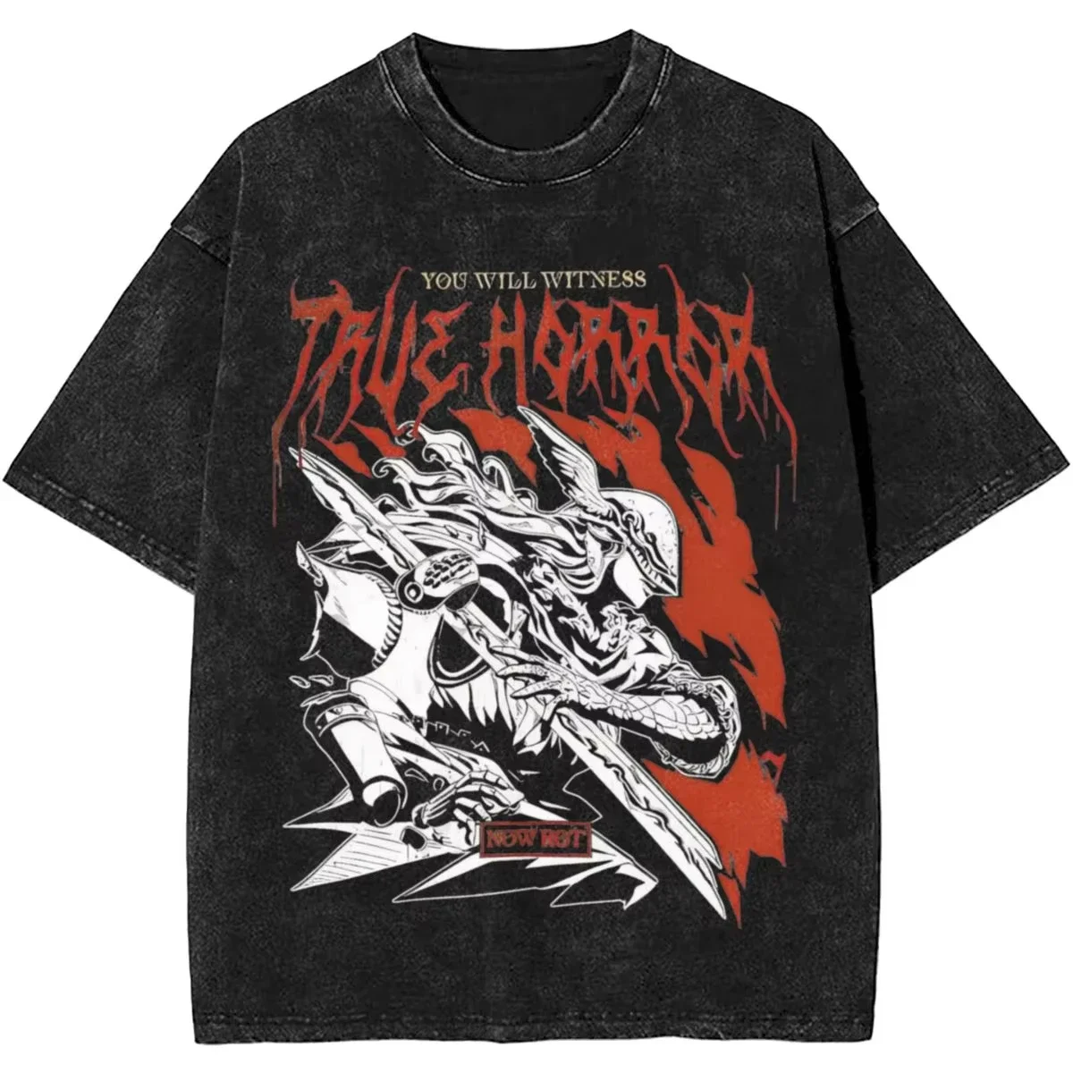 Malenia Blade of Miquella ملابس نسائية مغسولة تي شيرت أوم جديد قصير الأكمام جولة الرقبة الطباعة البلوز تي شيرت #6