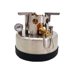 Outdoor pressurized alcohol vaporization furnace with pressure gauge, large capacity high flame alcohol furnace