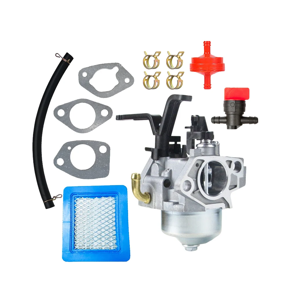 Replacement Carburetor 030594 for Troy Generators 030594A 00 01 with Air Filter and Gasket Components 12 Piece Set