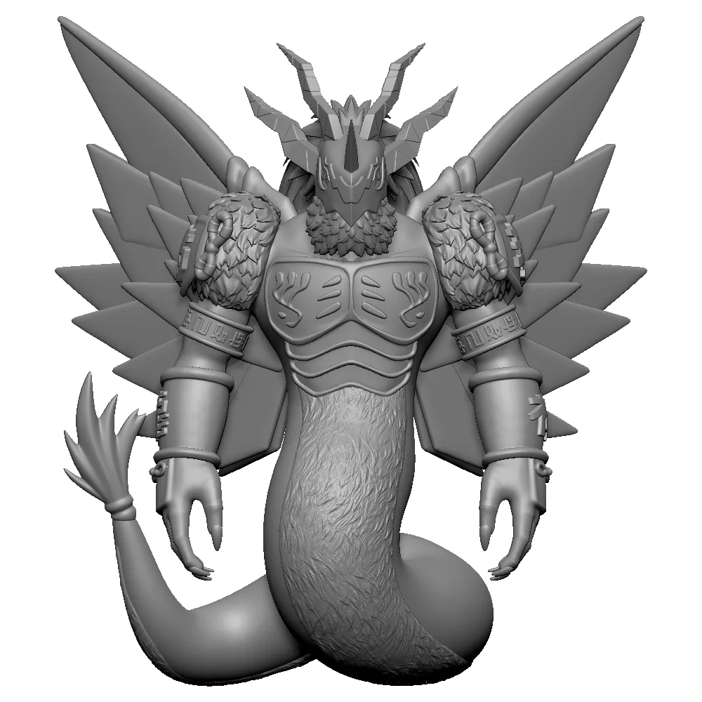 

Модель для кастомизации 15 см: Игрушка-модель Goddramon Digimon Adventure, 3D-печать, индивидуальный заказ